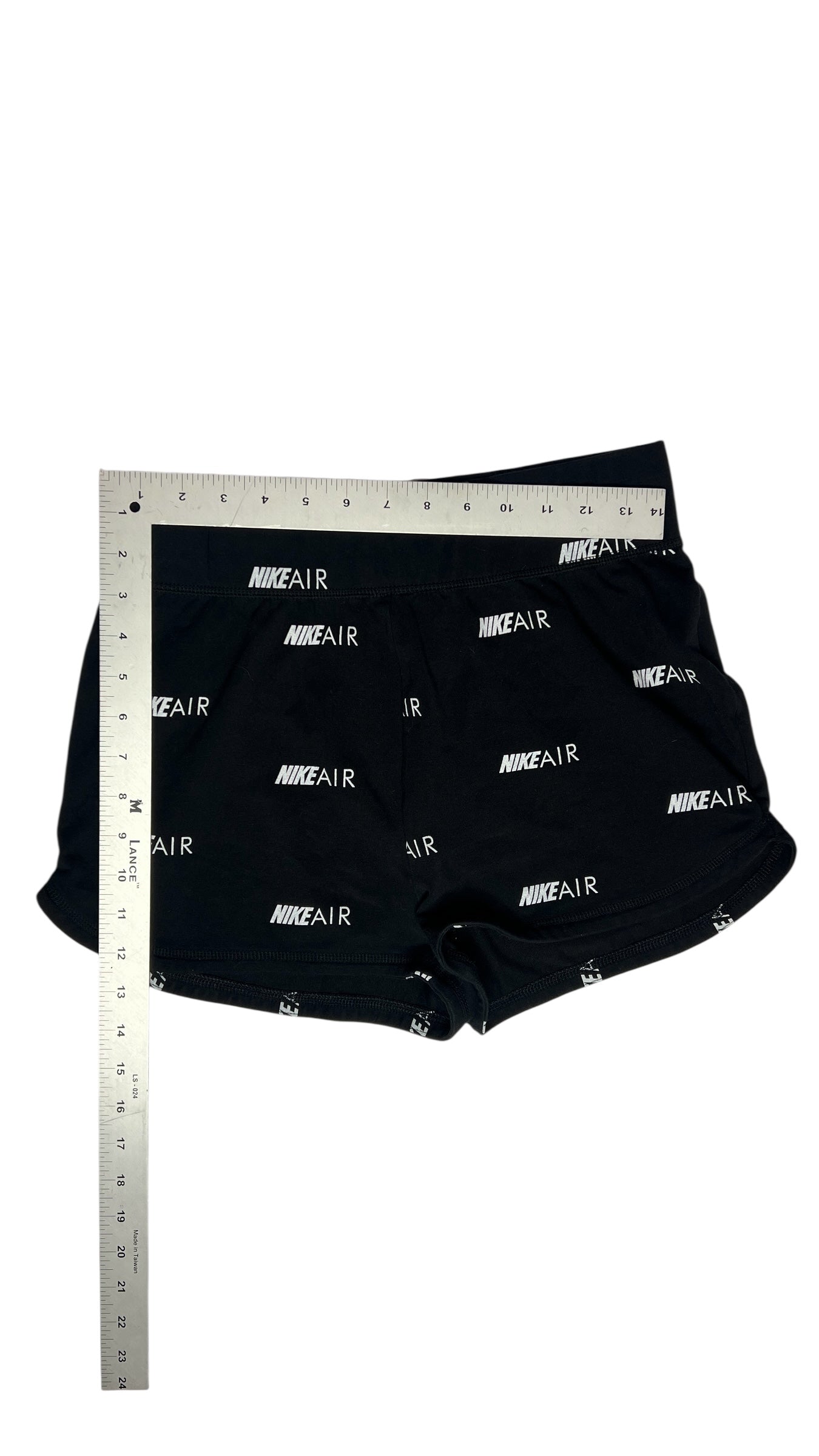 Nike Air Allover Print Shorts – Black & Purple (Size S + M)
