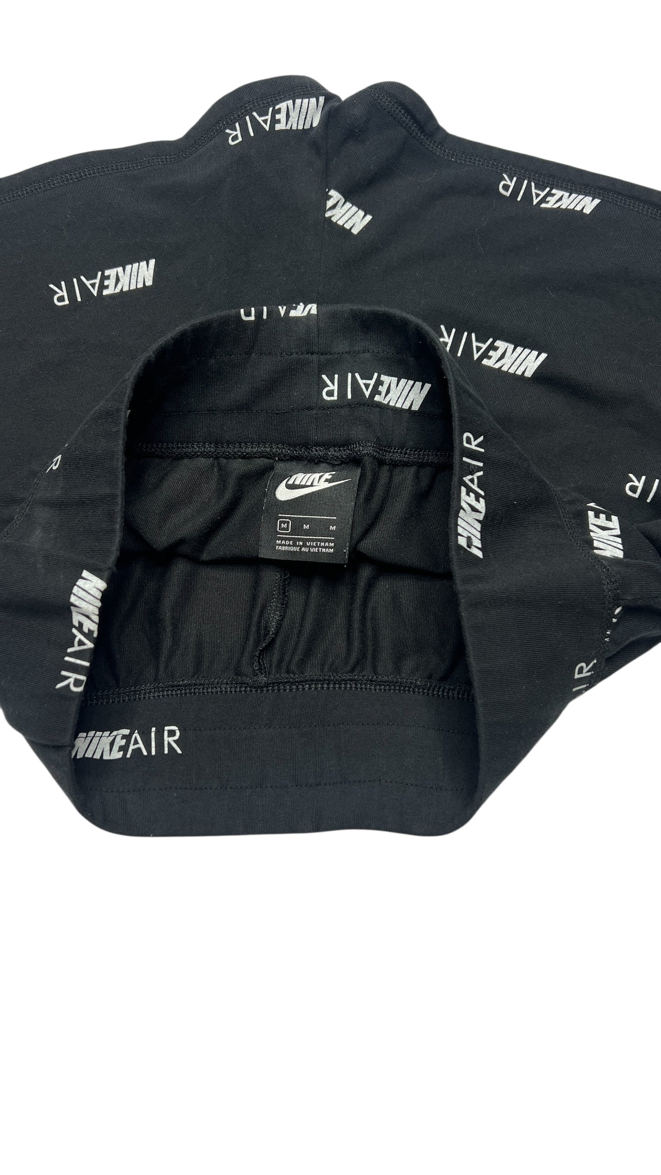 Nike Air Allover Print Shorts – Black & Purple (Size S + M)