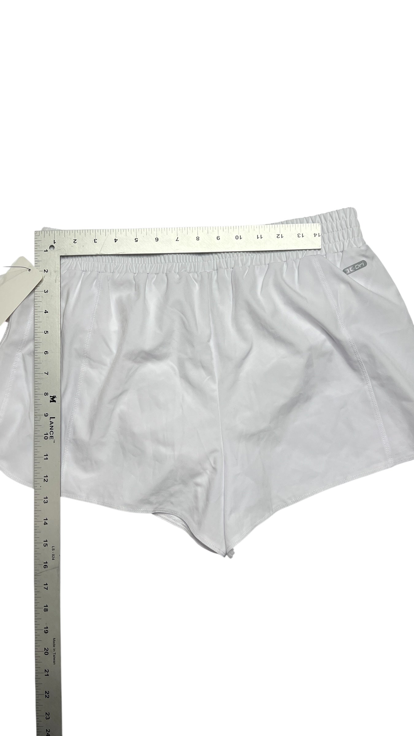 RBX White Athletic Running Shorts – Size Large