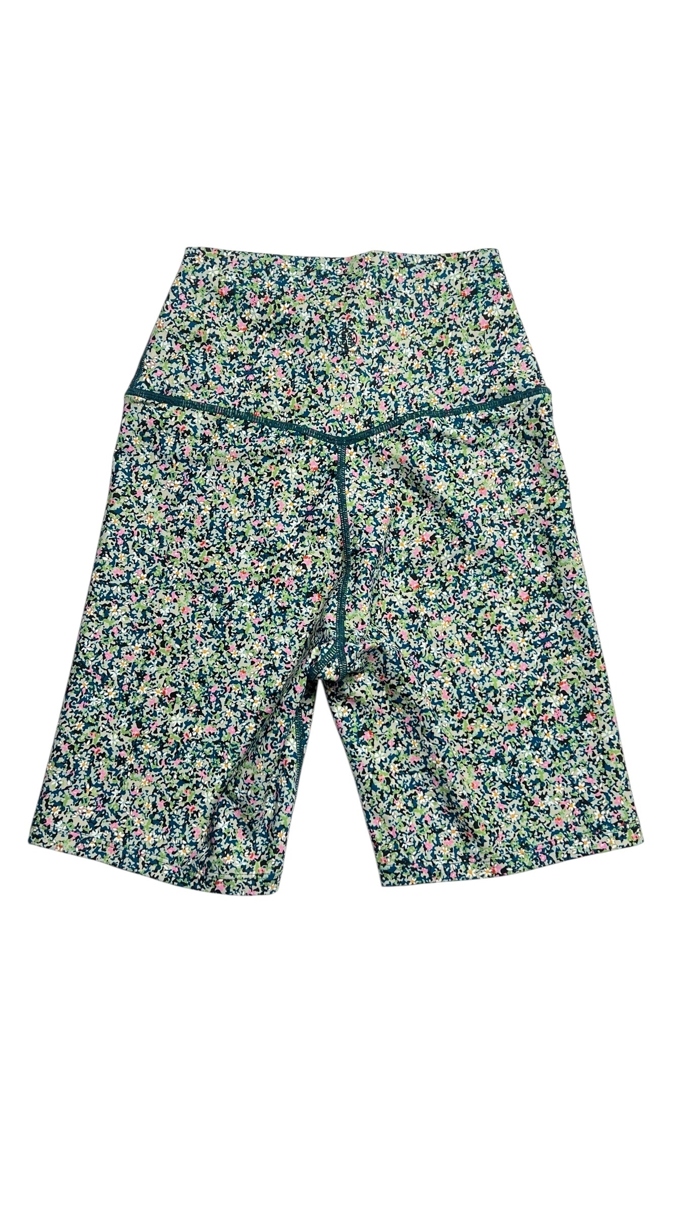 All in Motion Floral Sports Bra & Biker Shorts Set – Multicolor