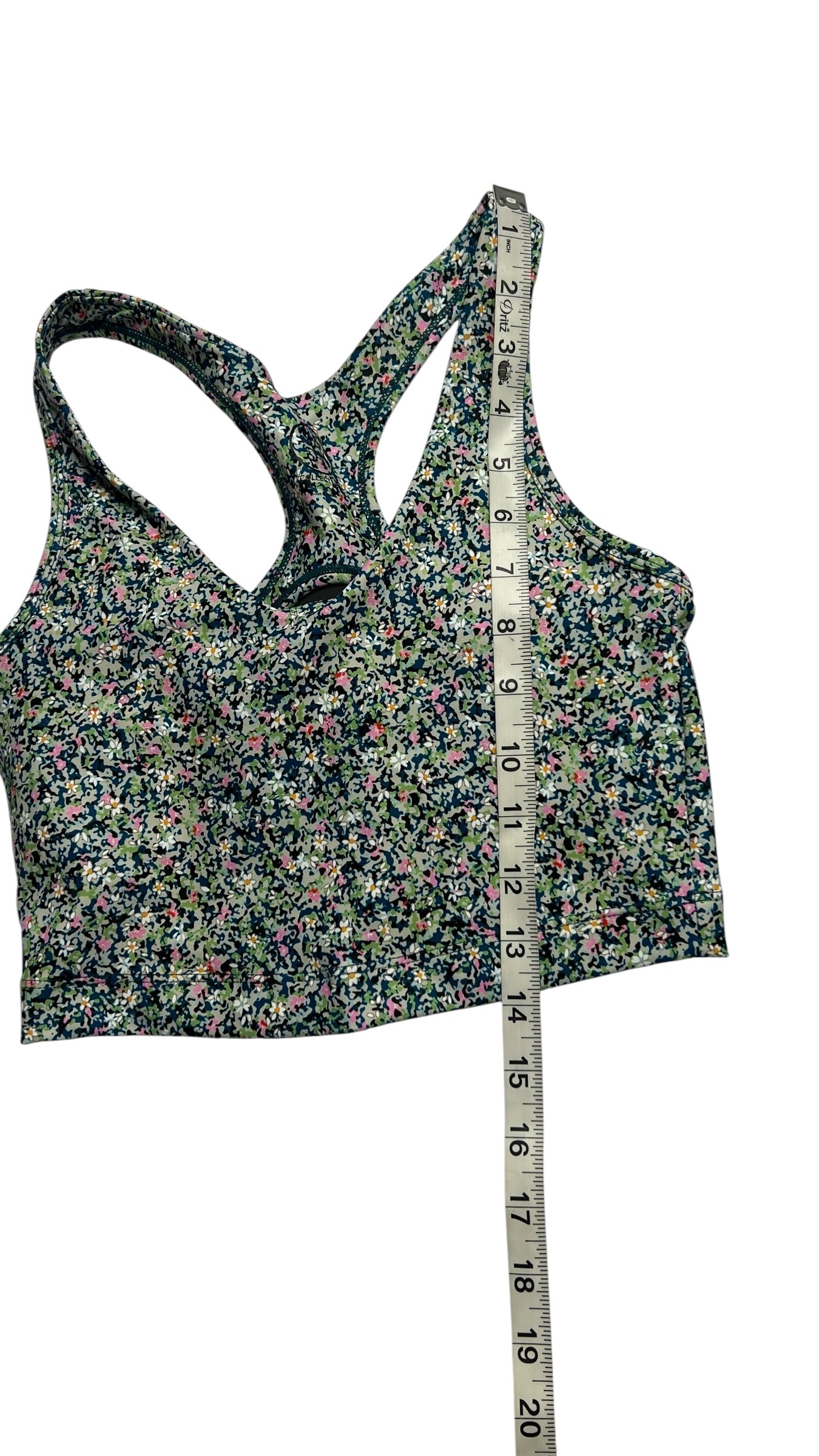 All in Motion Floral Sports Bra & Biker Shorts Set – Multicolor