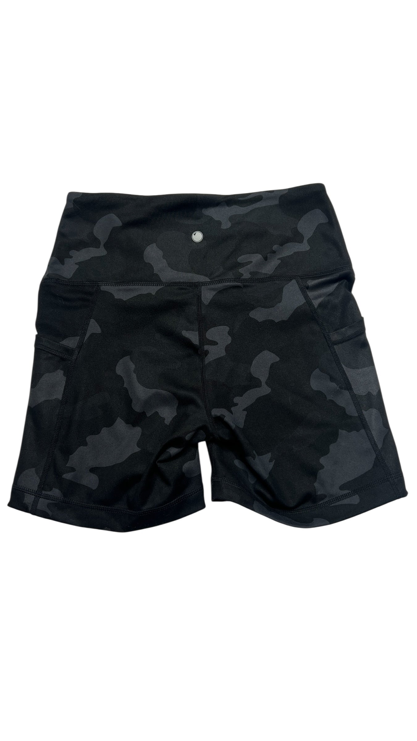 Yogalicious Lux High Waist Pocket Shorts – Black Camo (Size S)
