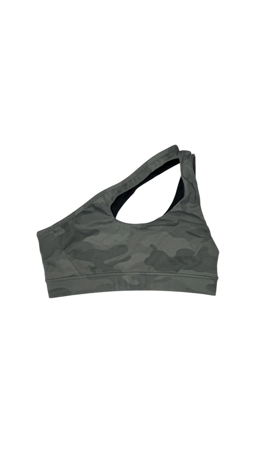 Lululemon One-Shoulder Camo Sports Bra – Size Medium