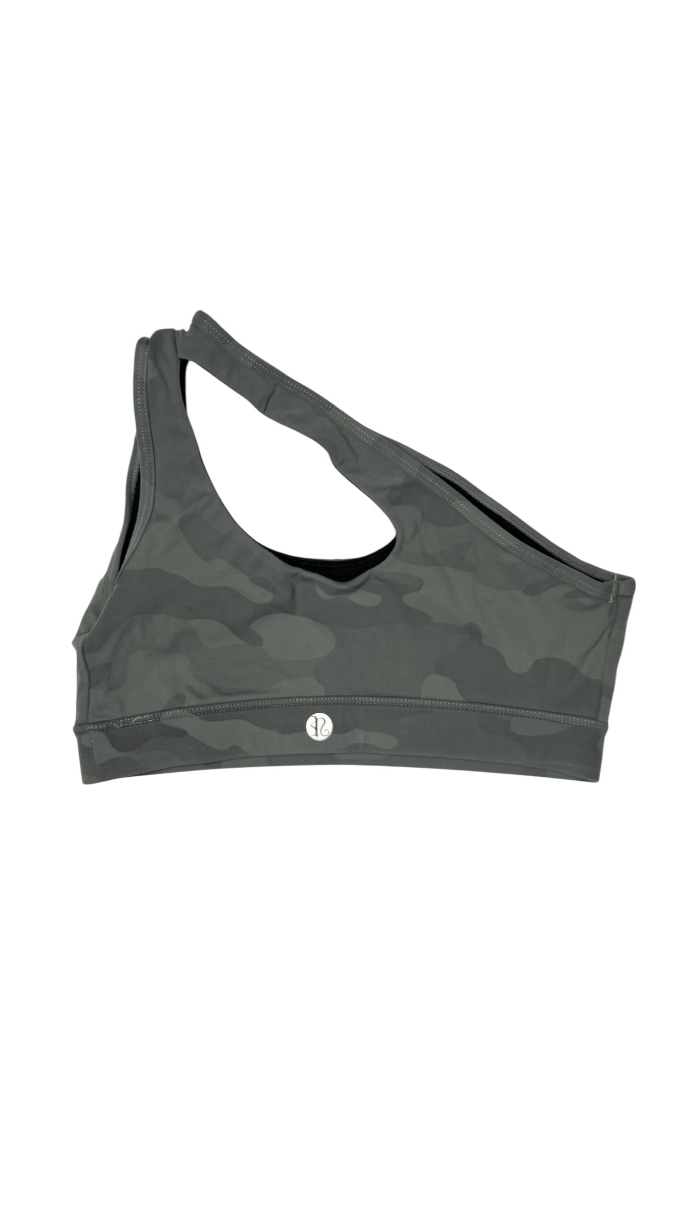 Lululemon One-Shoulder Camo Sports Bra – Size Medium