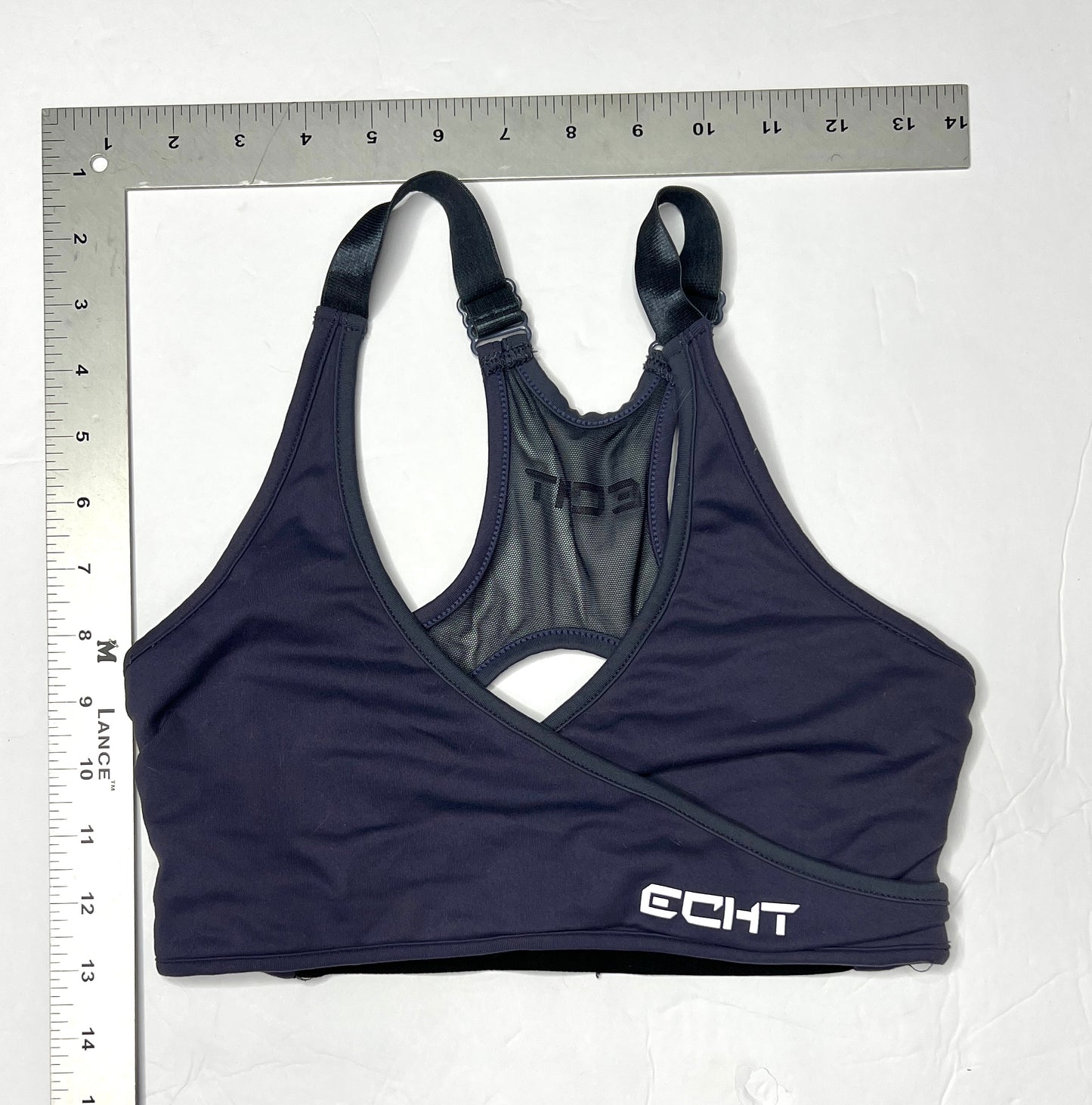 ECHT Mesh Back Sports Bra – Navy