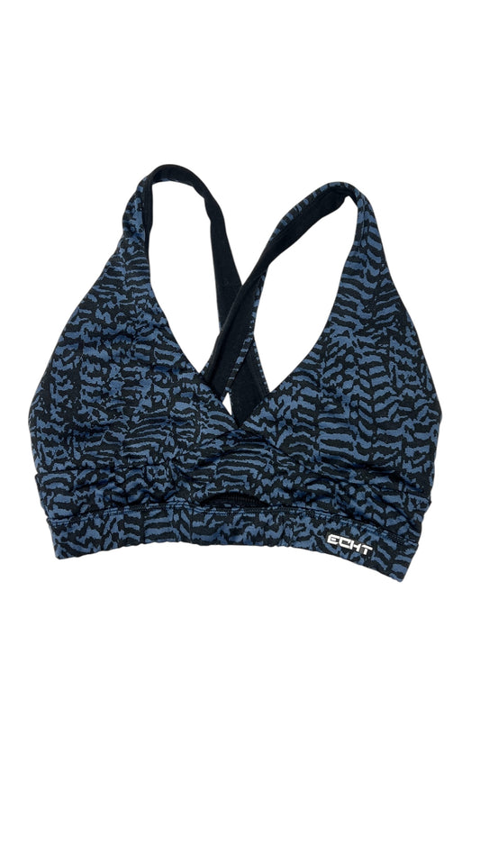 ECHT Crisscross Sports Bra – Black/Blue Animal Print & Black/Gray Animal Print