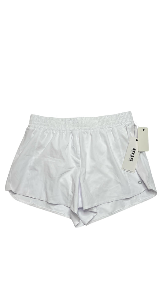 RBX White Athletic Running Shorts – Size Large