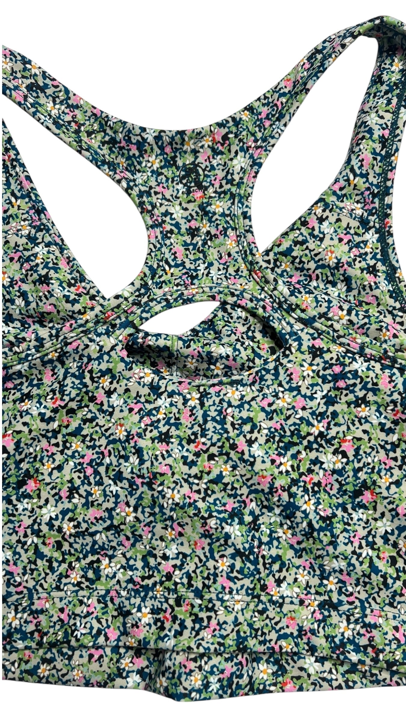 All in Motion Floral Sports Bra & Biker Shorts Set – Multicolor