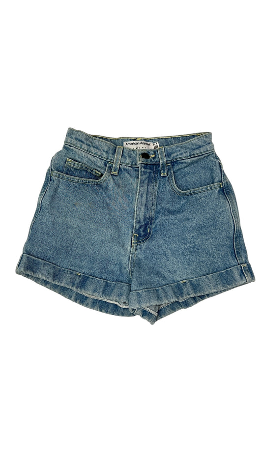 American Apparel High-Waisted Denim Shorts – Size 28 (W28)