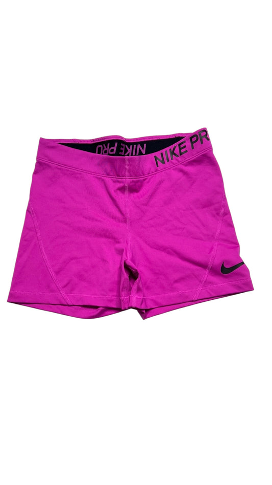 Nike Pro Fuchsia Compression Shorts – Women’s M