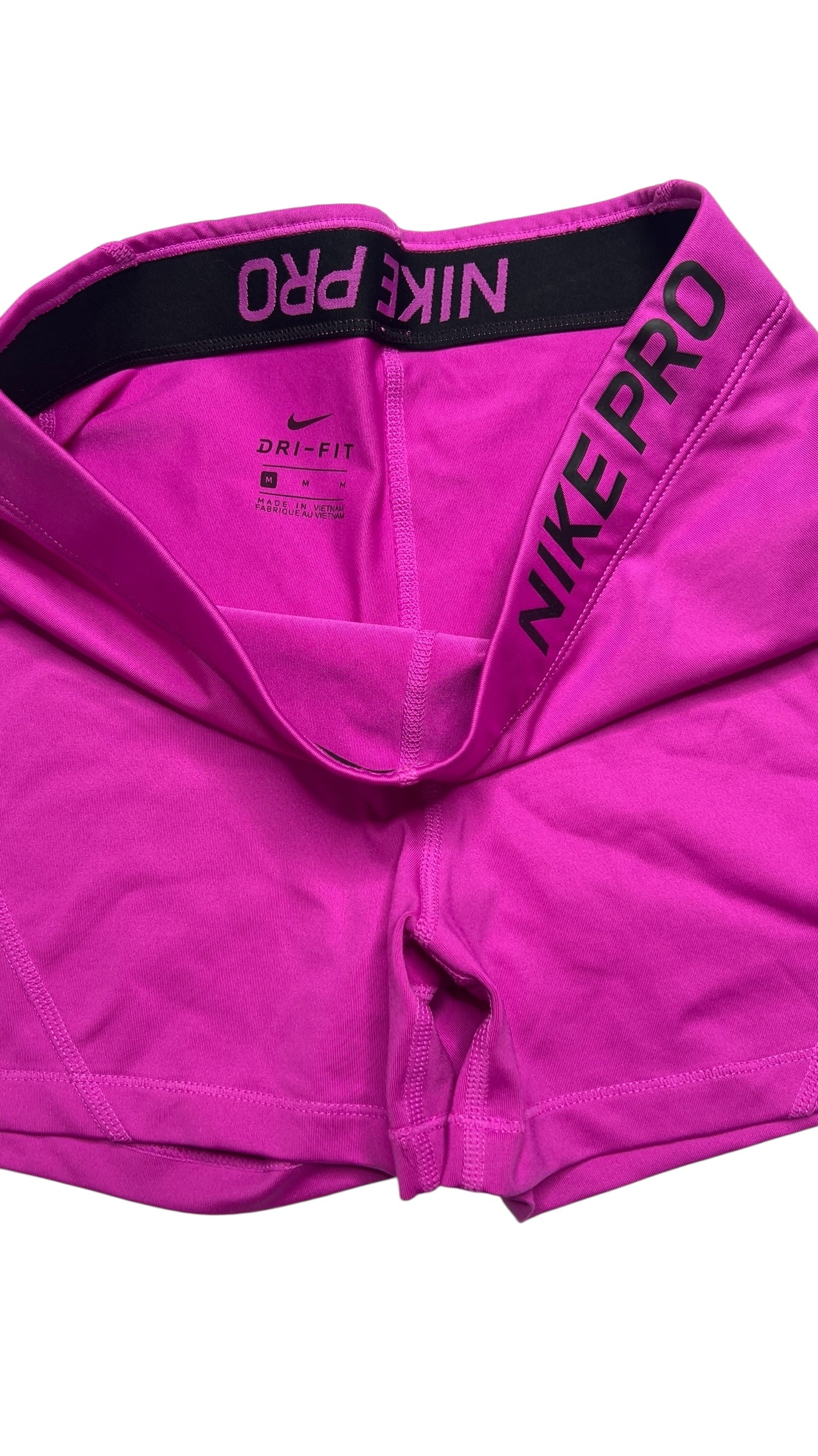 Nike Pro Fuchsia Compression Shorts – Women’s M