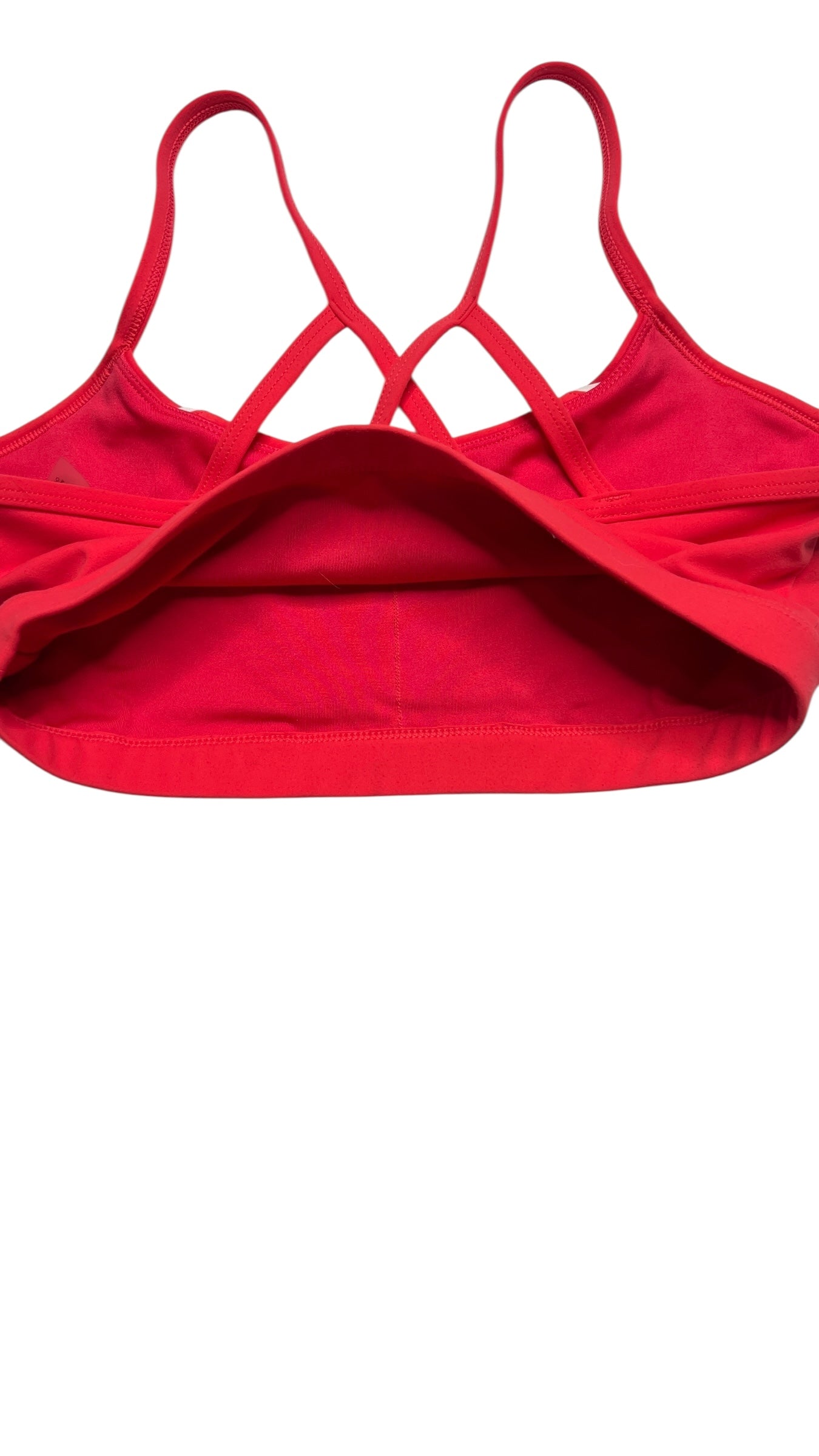 Ryderwear Red Criss-Cross Back Sports Bra Size S