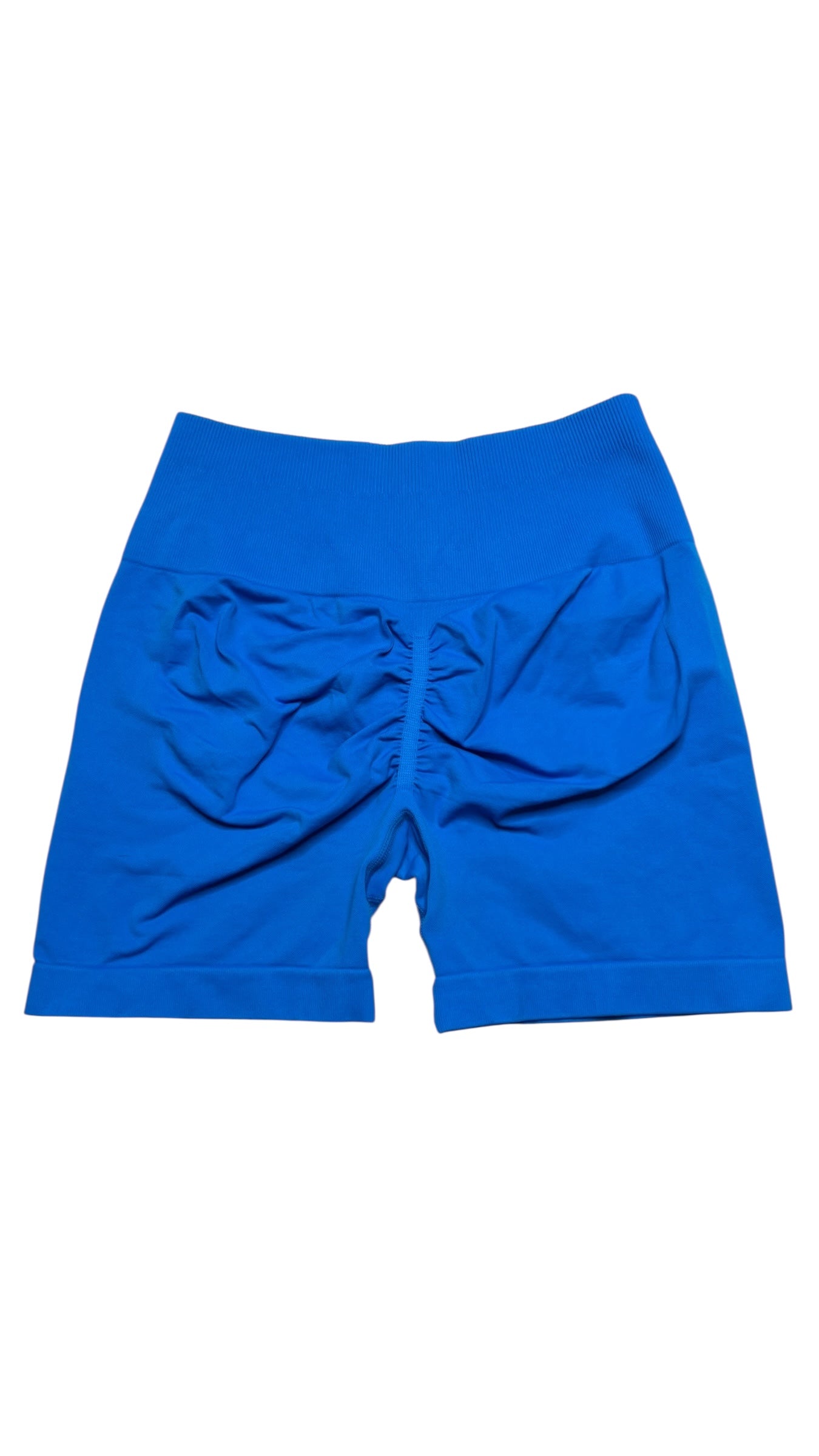 Vibrant Seamless Scrunch Shorts – Size M