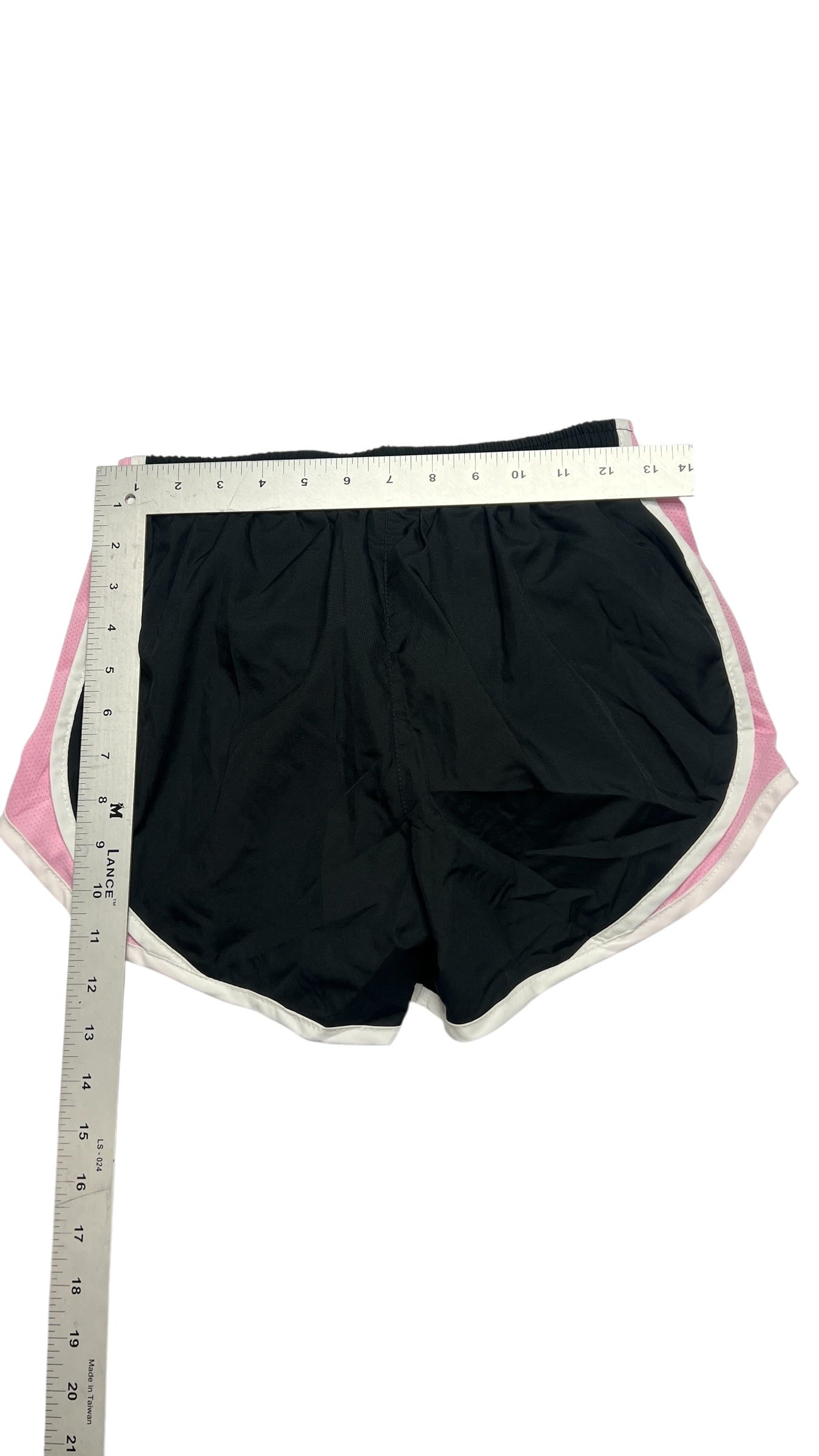 Nike Fit Dry Running Shorts XS - Black & Pink Trim