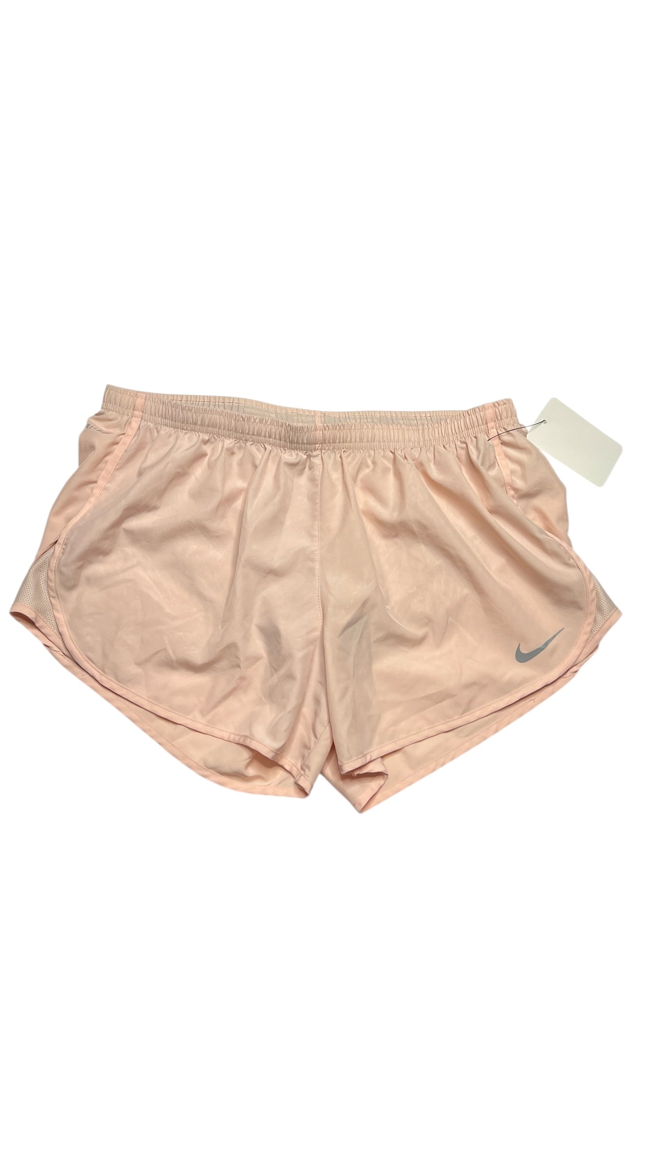 Nike Dri-FIT Tempo Running Shorts – Blush Pink (Size L)