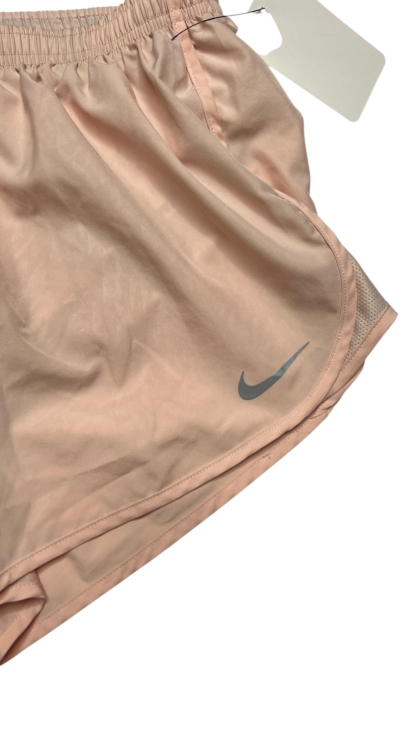 Nike Dri-FIT Tempo Running Shorts – Blush Pink (Size L)