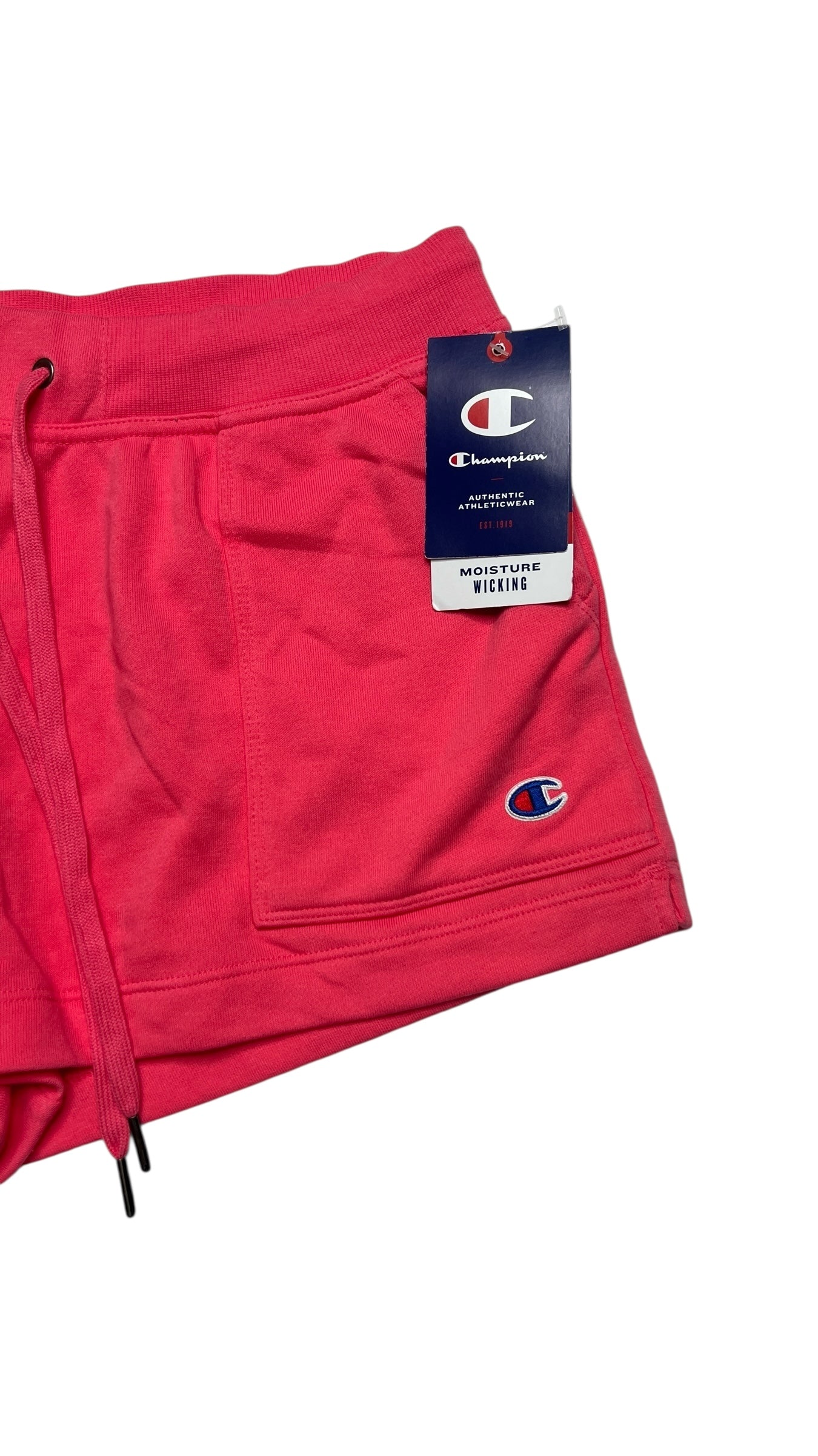 Champion Women's Pink Moisture-Wicking Athletic Shorts – Size L